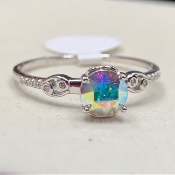 Fragrant Jewels Sterling Silver Cancer Zodiac Collectors Ring - Size 10 - Picture 3 of 10